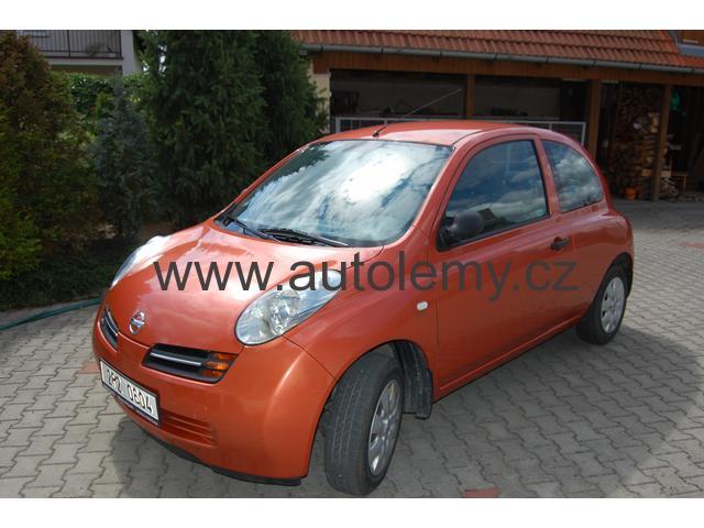 lemy blatniku Nissan Micra 2002-2010
