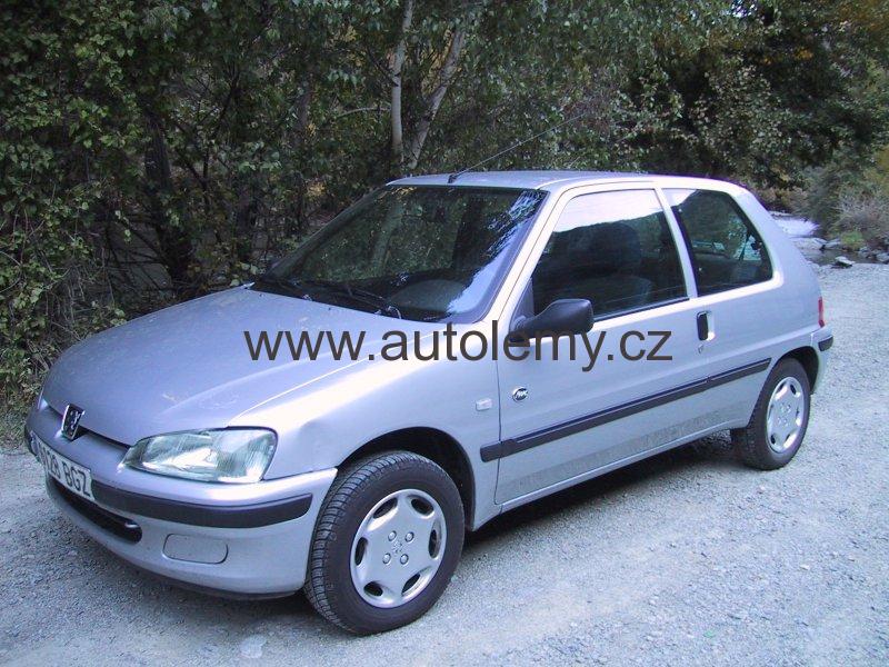 lemy blatniku Peugeot 106 2dv. 1991-2002