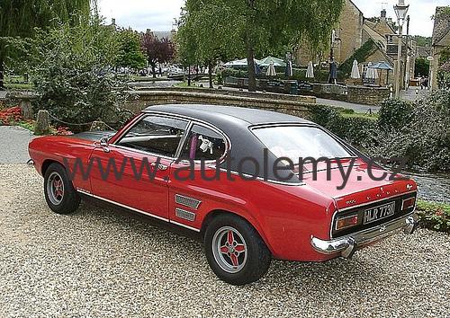 lemy blatníků Ford Capri 1969-1985