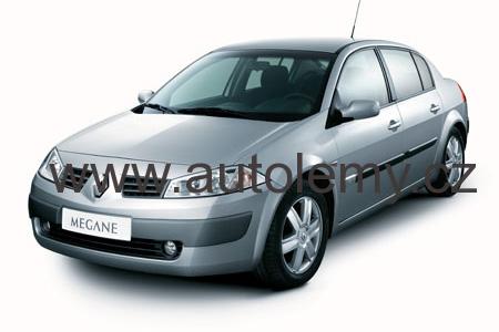 lemy blatniku Renault Mégane 2002-2009