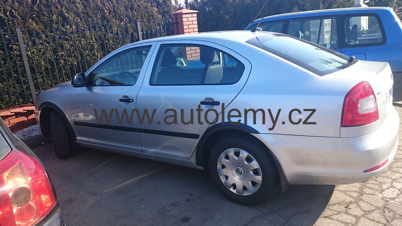 Plastové lemy Škoda Octavia II facelift 09-13 hatchback