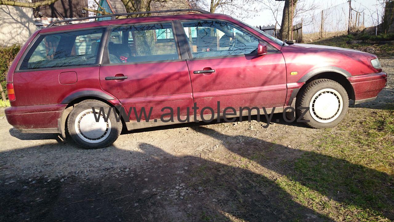 Plastové lemy blatníku VW Passat B4 1993-1996