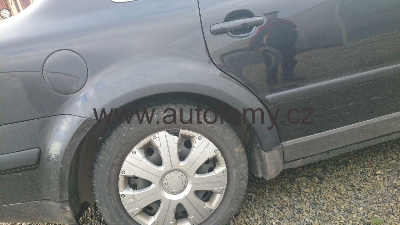 Plastové lemy blatníku VW Passat B5.5 3BG 2000-2005 sedan