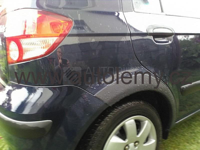 Plastové zadní lemy blatníku Hyundai Getz 02-11