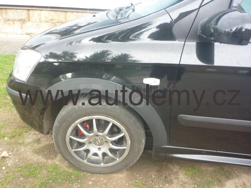 Plastové lemy blatníku Hyundai Getz 02-05