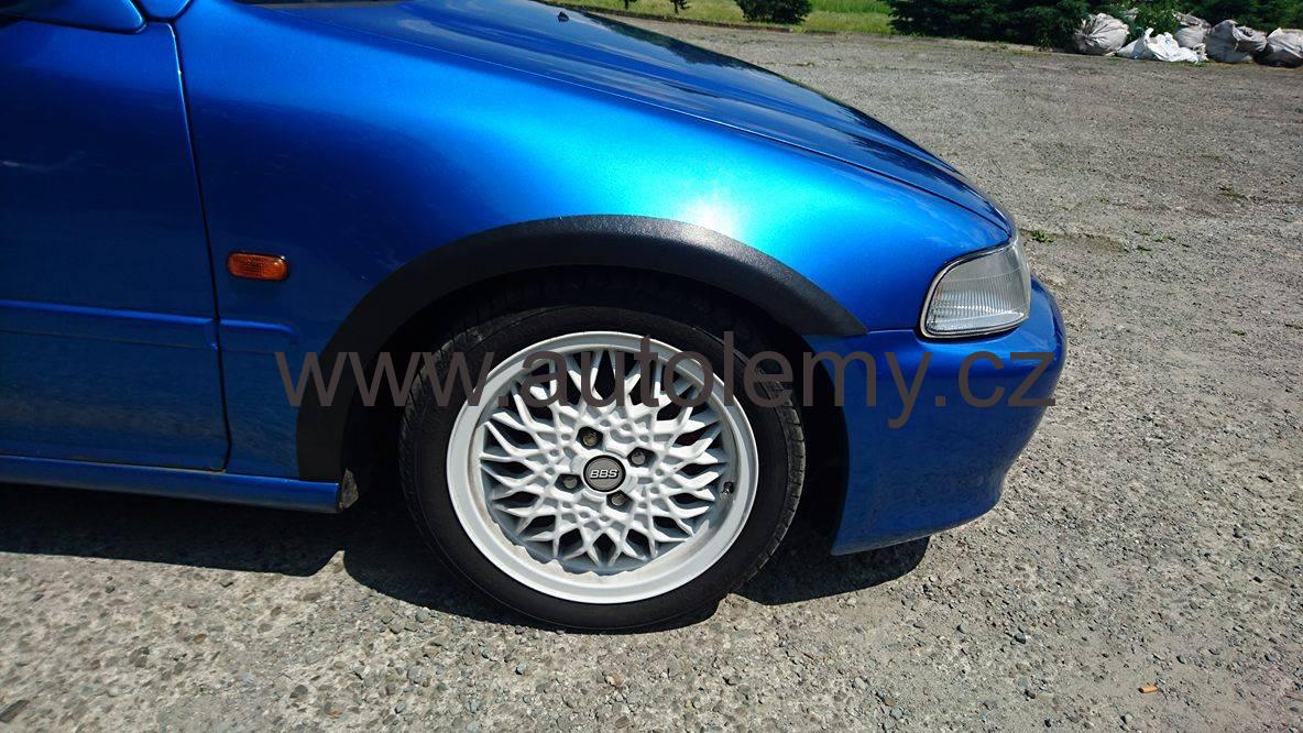 Plastové lemy blatníku Honda Civic 1991-1996 coupé, 3dv.HB
