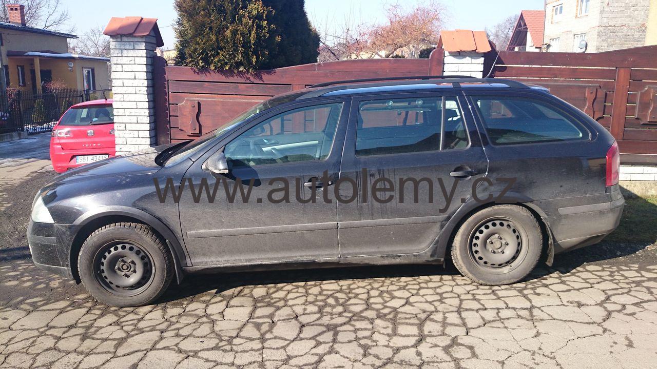 Plastové lemy Škoda Octavia II, Octavia II Tour 04-12, combi