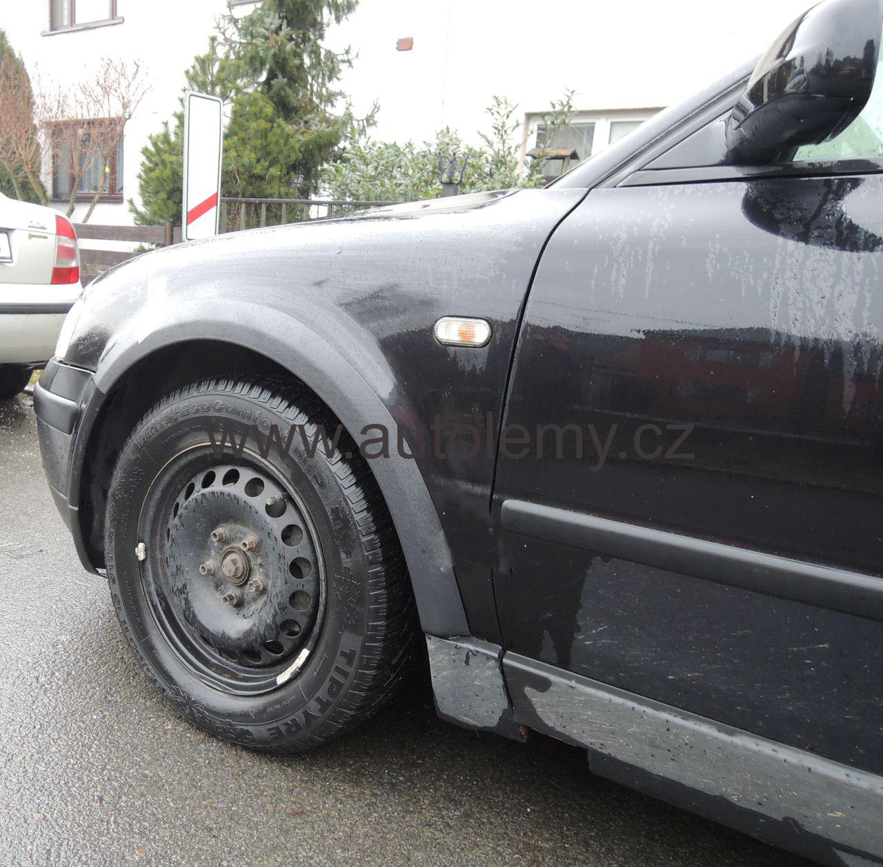 Plastové lemy blatníku VW Passat B5 3B 1996-2000 sedan