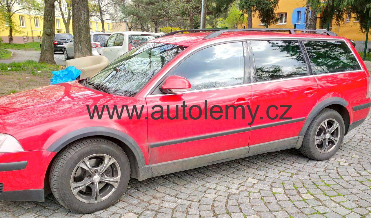 Plastové lemy blatníku VW Passat B5.5 3BG 2000-2005 combi, variant