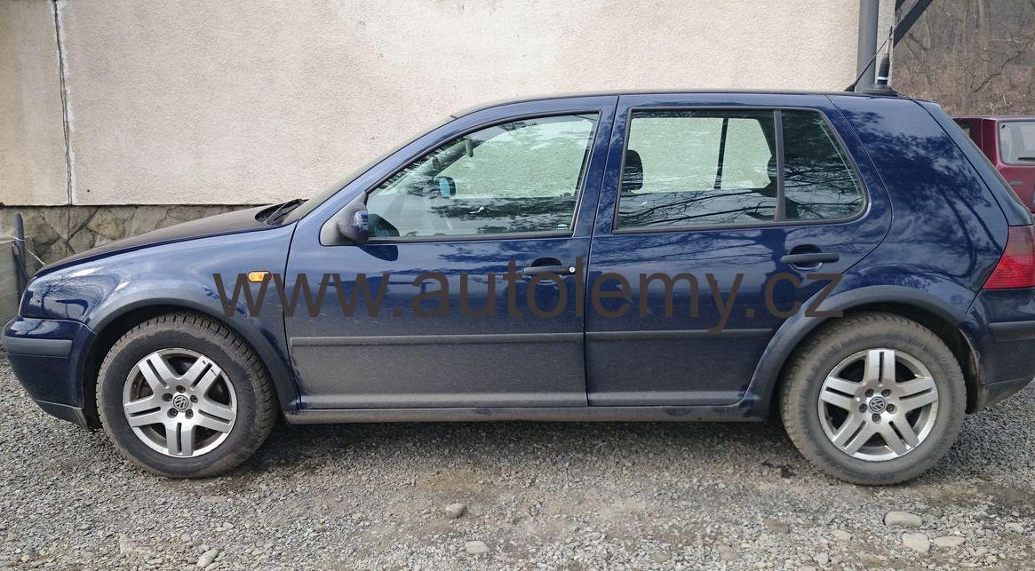 Plastové lemy blatníků VW Golf IV 5dv. hatchback 1997-2003