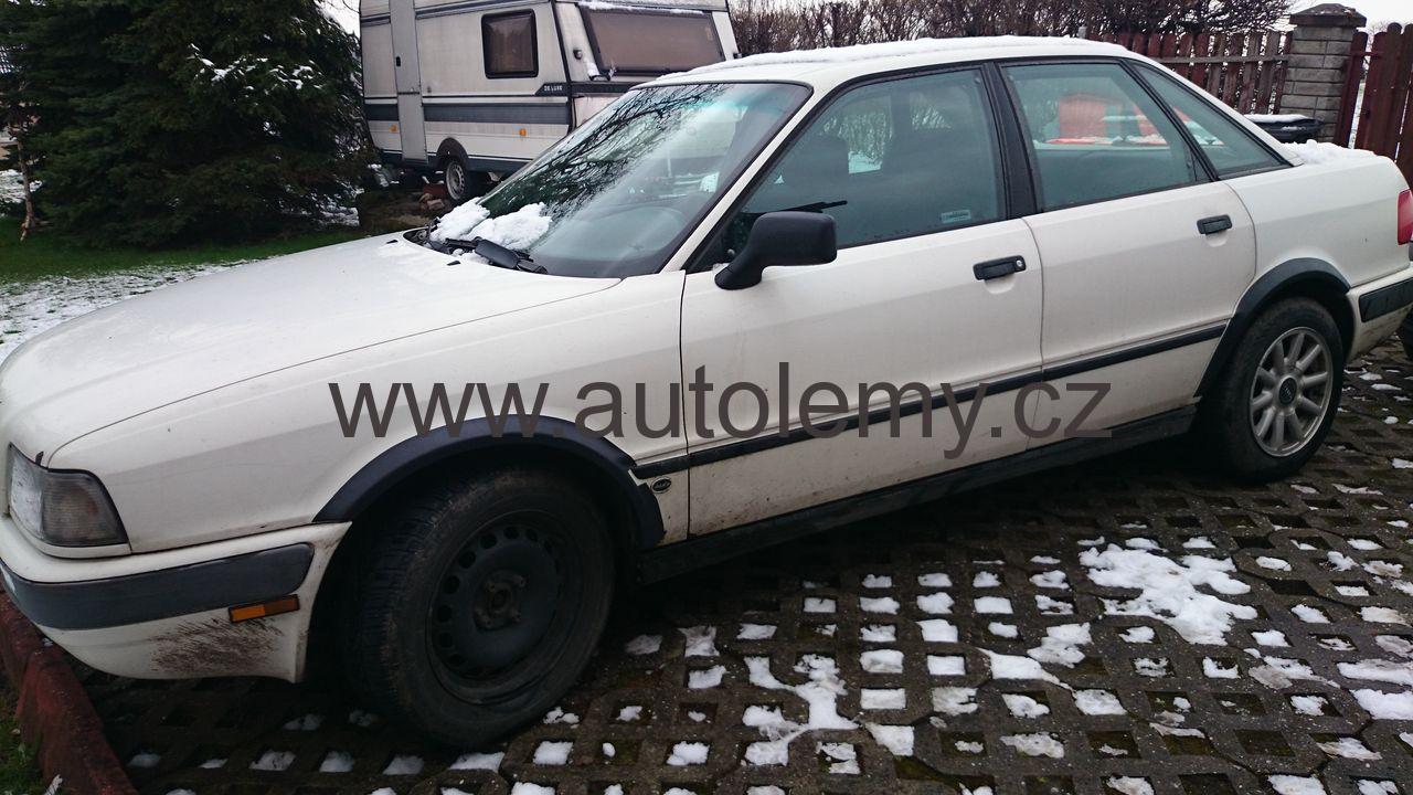 Plastové lemy blatníku Audi 80 B4 91-95